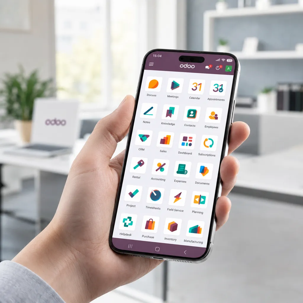 Odoo ERP çözümleri görseli