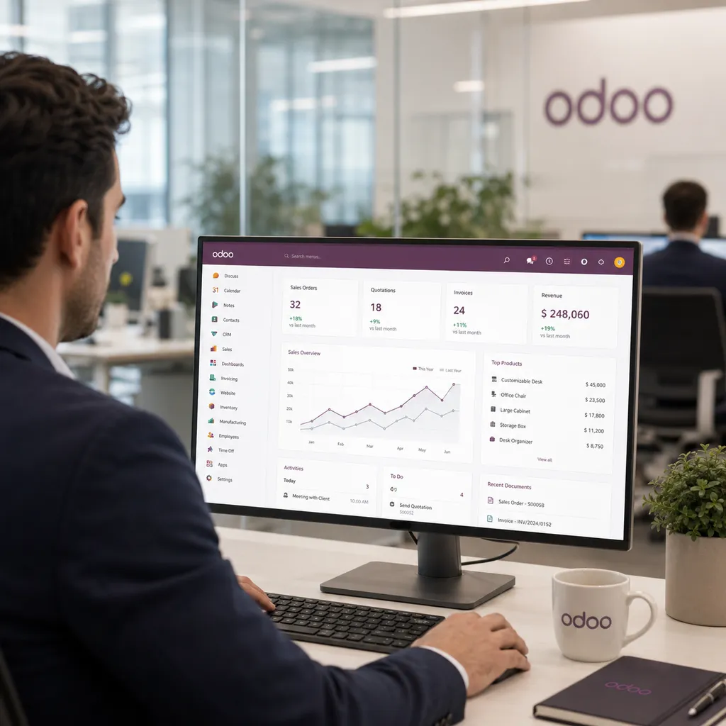 Odoo Nedir? - Görsel 2 Odoo Nedir? görseli 2